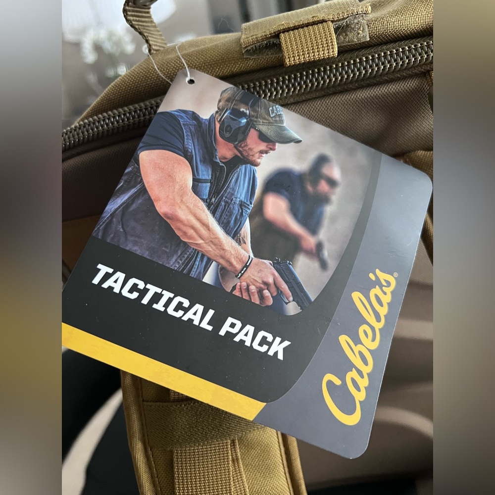 NWT Cabela's Tactical TLS Pack color coyote - Picture 8 of 9